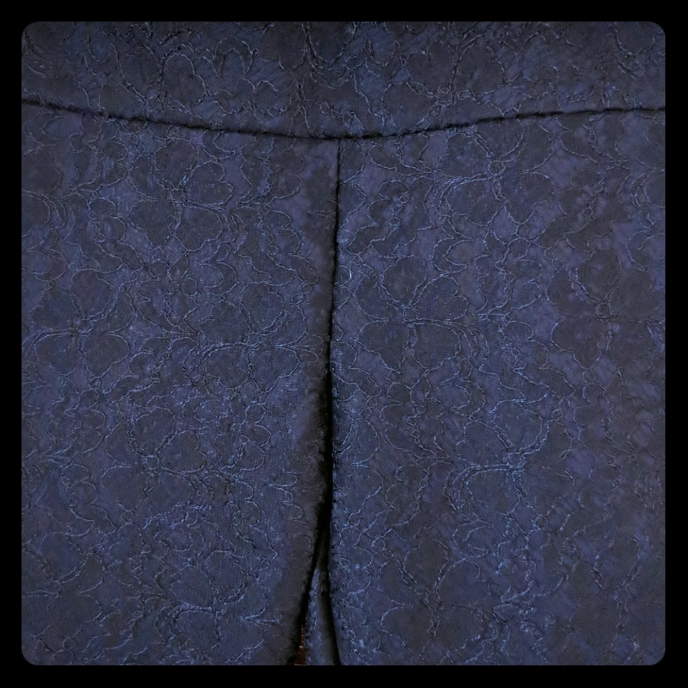 Elle Black Lace Crop Pant